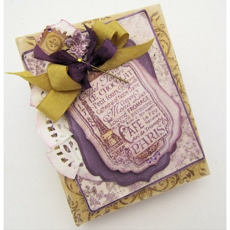 JUSTRITE AUS AMERIKA Justrite, rubber stamp, Greetings from Paris