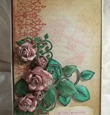 Heartfelt Creations aus USA HEARTFELT Stempel, romantische Zweig mit Blätter + Text