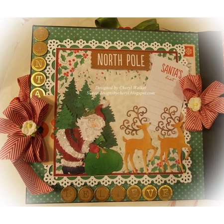 Cottage Cutz Cutting and embossing stencils CottageCutz, reindeer