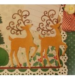 Cottage Cutz Cutting and embossing stencils CottageCutz, reindeer