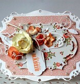 Spellbinders und Rayher Punch - en embossing stencil, Nestabilities decoratieve Labels Twenty-Eight