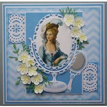 Embossing and cutting template