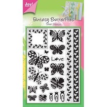 Clear stamps, butterflies