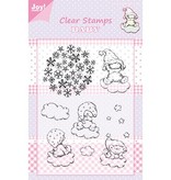 Joy!Crafts und JM Creation Klare frimerker, Bjørn tema: Baby