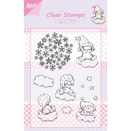 Joy!Crafts und JM Creation Klare stempler, bjørn tema: Baby