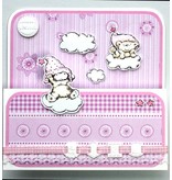 Joy!Crafts und JM Creation Timbri trasparenti, tema orso: Baby