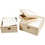 Objekten zum Dekorieren / objects for decorating 3 caixas de madeira com cartão