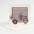 Embellishments / Verzierungen 3 figurines en bois peint, 25-45 mm, hibou
