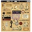 Prima Marketing und Petaloo Chipboard TimeTraveler Collection