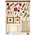 Embellishments / Verzierungen Die cut sheets with accessories from card stock, A4
