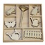 Objekten zum Dekorieren / objects for decorating Caja Botánico Verano, Equipo de Jardinería 35 piezas
