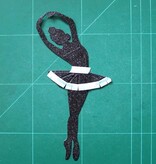 Spellbinders und Rayher Spellbinders, ponsen en embossing sjabloon, Tiny Dancers