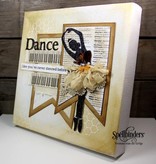 Spellbinders und Rayher Spellbinders, ponsen en embossing sjabloon, Tiny Dancers
