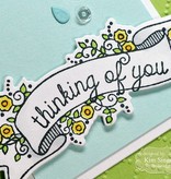 Taylored Expressions Stempel banner + tekst + slag skabelon