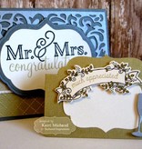 Taylored Expressions Stempel banner + tekst + slag mal