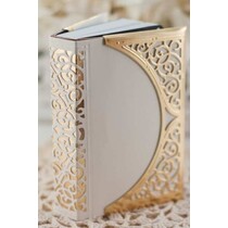 Spellbinders, ponsen en embossing sjabloon, Paper Grace, Swirl Bliss Pocket