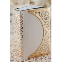 Spellbinders, socos e estampagem modelo, Papel Graça, Redemoinho Bliss bolso