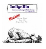 IndigoBlu Timbro di gomma, IndigoBlu Dormire George Dinkie Montato A7