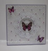 Spellbinders und Rayher Shapeabilities modelo de Metal, Vintage Lace motivos, 2,5 x 2,4-9 cm, um conjunto de 5 modelos!