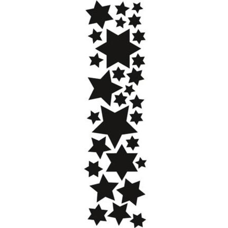 Marianne Design Estampagem e gravação estêncil, Marianne Projeto estrelas