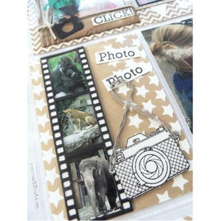 Marianne Design Estampagem e gravação estêncil, Marianne Projeto estrelas