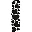 Marianne Design Stampaggio e goffratura stencil, Marianne design Hearts