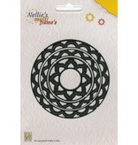 Nellie snellen Punching and embossing template Nellie`s Multiframe cirkel