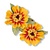 Sizzix Stansing og preging sjablong, Sizzix, ThinLits - Flower, Zinnia