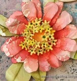 Sizzix Stanz- und Prägeschablone, Sizzix,ThinLits - Flower, Zinnia