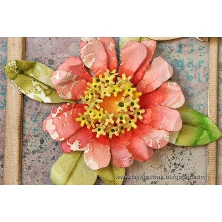 Sizzix Stanz- und Prägeschablone, Sizzix,ThinLits - Flower, Zinnia