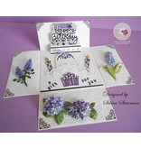 Sizzix Stamping and Embossing stencil, Sizzix, ThinLits, Flower, Lilac