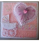 Nellie snellen Ponsen en embossing sjabloon Nellie`s multiframe, hart