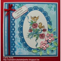 Ponsen en embossing sjabloon Nellie`s Multi frame, ovaal