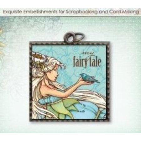 Embellishments / Verzierungen Charm métal Fairy Tale