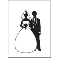Embossing mappen, thema: Wedding