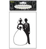embossing Präge Folder Goffratura cartelle, tema: Wedding