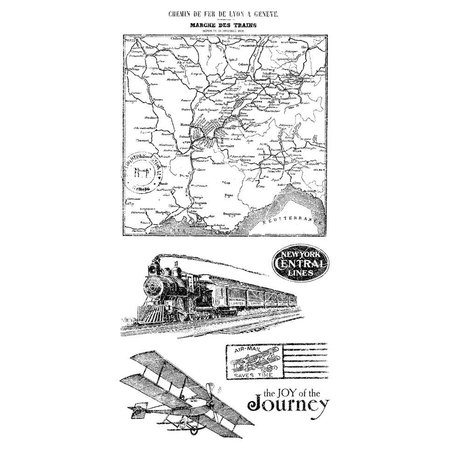 Graphic 45 Stempel, Come Away With Me