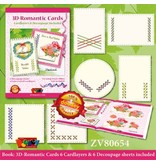 KARTEN und Zubehör / Cards Bastelbuch voor het ontwerpen van romantische kaarten 6