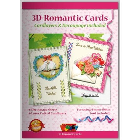 KARTEN und Zubehör / Cards Bastelbuch for utforming romantiske kort 6