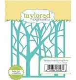 Taylored Expressions Stanzschablone, Taylored Expressions, Bäumen Hintergrund