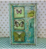 Bo Bunny Adesivi, truciolato Enchanted Garden ordinati,