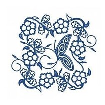 Matrizes e estampagem modelo, esfarrapado Lac, Tudor Rose Tapestry