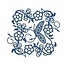 Tattered Lace Stampaggio modello, stracciata Lac, Tudor Rose Tapestry