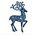 Tattered Lace Stamping and punching template, Tattered Lace, Reindeer