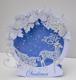Tattered Lace Stamping and punching template, Tattered Lace, Reindeer