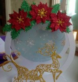 Tattered Lace Stamping and punching template, Tattered Lace, Reindeer