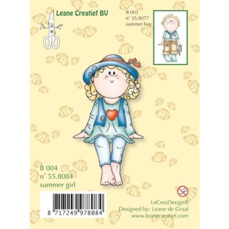 Leane Creatief - Lea'bilities Transparent Stempel, Bambini Mädchen