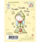Leane Creatief - Lea'bilities Clear stamps, étoile de scintillement