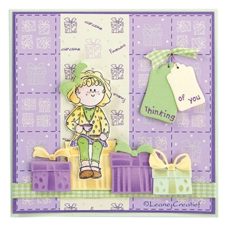 Leane Creatief - Lea'bilities Transparent Stempel, Party girl