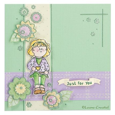 Leane Creatief - Lea'bilities Transparent Stempel, Party girl